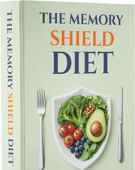 Cover of The Memory Shield Diet e-book that comes with Phytomem One