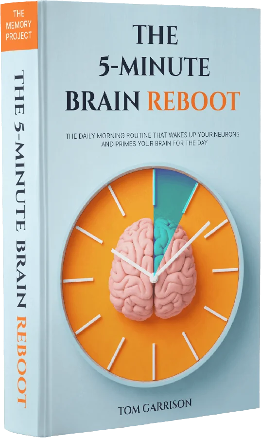 Cover of The 5-Minute Brain Reboot e-book that comes with Phytomem One