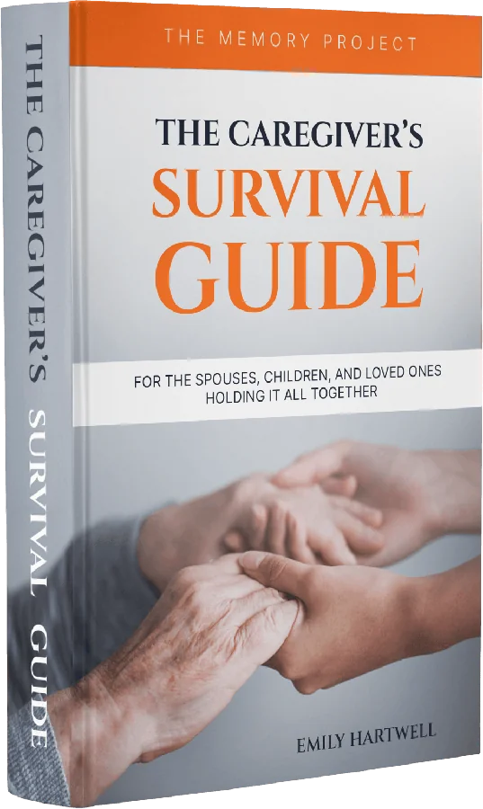 Cover of The Caregiver's Survival Guide e-book that comes with Phytomem One